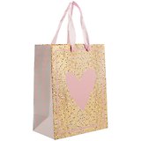 Подарочный пакет «Pink heart», А5