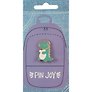 Значок Pin Joy Динозаврик-космонавт (металл) (12-08599-013)