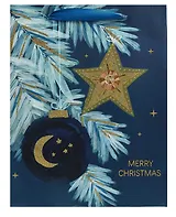 Пакет А4 32*26*12 "Зимнее чудо" Новый год, бум.мат.