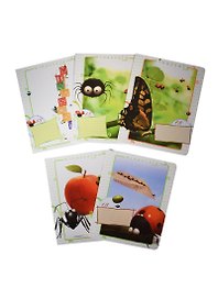 Тетрадь в клетку Academy Style «Букашки» в ассортименте, 18 листов