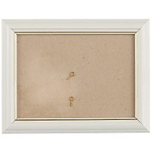 Рама со стеклом, белая, 15 х 20 см
