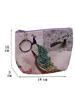 Сувенир, Косметичка Schreiber/Шрайбер Павлины 14,5*10*3см., 6 дизайнов в ассортименте S 1992