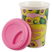 Стакан керамический Avocado style (ПВХ бокс) (ТС2017-19) - 1