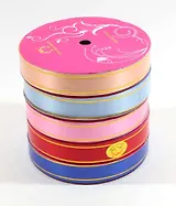 Упаковочная лента, 18мм*10м полипр. с полосками в ассортименте