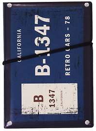 Автодокументы Номерной знак B-1347 (синий)