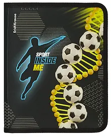 Папка для тетрадей «Sport DNA» А5+, на молнии с трёх сторон, Erich Krause