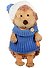 Игрушка мягкая, Orange Toys, Ёжик Колюнчик в шапке с голубым помпоном 20см OS605/20B - 1