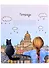 Тетрадь в клетку Знаковые сувениры, "Санкт-Петербург", 48 листов, в ассортименте - 1
