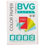 Цветная бумага для печати, А4, 100 листов