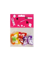 Набор д/творчества Бабочки цветные фетр 3шт 6069-11