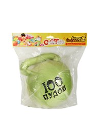 Игрушка антистресс Гиря 100кг (28см) (2830/ЗЛ/28)