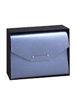 Ежедневник-органайзер недат. А5+ 120л  165*220 Краст синий, кожзам, мягкий переплет, съемная обл, тонир.блок, клапан на кноп.