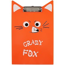 Планшет «Crazy fox», А6, пластик, фигурный