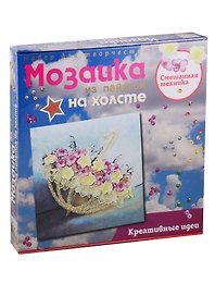 Набор для творчества Волшебная мастерская. Мозаика из пайеток на холсте «Романтика дождя», 30 х 30 см