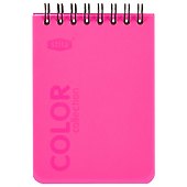 Блокнот «Neon pink», клетка, 50 листов, А7 - 0