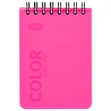 Блокнот «Neon pink», клетка, 50 листов, А7