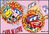 Мяч Машинки маленький (12 см) (DS-PP139/12) (Салавери)