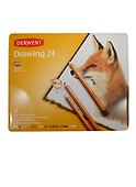 Карандаши цветные «Drawing», 24 цвета, природные оттенки, Derwent - 2