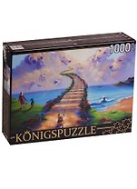Пазл Königspuzzle 1000 эл.68,5*48,5см. Джим Уоррен. Все собаки попадают в рай АЛК1000-6516