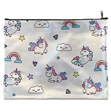 Папка для тетрадей «Unicorn pattern» В5, на молнии