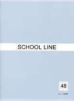 Тетради в клетку Listoff, "Basic line. Blue", А4, 48 листов