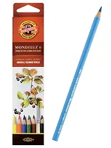 Карандаши цветные Koh-I-Noor, 6 цветов, акварельные, в картонном блистере