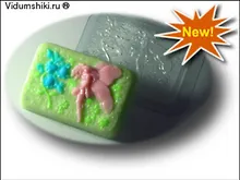 Пластиковая форма для мыла Фея
