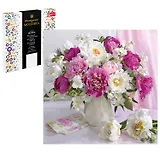 Набор для творчества. Алмазная мозаика на подрамнике "Весенние пионы", 30 х 30 см