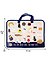 Папка для тетрадей А4 Cats life 34*24,5*3см пластик, молния, текст.ручки, расширение - 1
