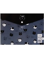 Папка-конверт А4 на кнопке "B&W animals"