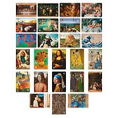 Мемо "Мировые шедевры" (50 карточек) - 1