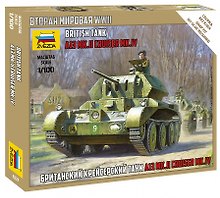 Сборная модель «Британский крейсерский танк Крусейдер MK 4», ZVEZDA (6227)