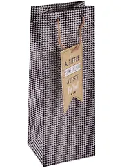 Пакет бутылочный "Гусиная лапка"