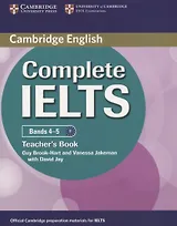 Complete IELTS Bands 4-5. Teacher`s Book