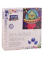 Алмазная мозаика MAZARI Веселые приключения, 20х20 см, 1 дизайн, частичная выкладка,  картонная упаковка.