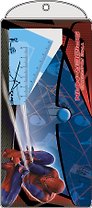 Набор канцелярский "Spider-man" (ПВХ пенал, линейка 15см, треугольник 2шт, транспортир 1шт) пл.уп., подвес, Disney