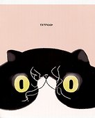 Тетрадь общая «Коты (Эксклюзив)», 40 листов в клетку, A5, в ассортименте - Listoff - 0