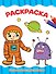 РАСКРАСКА А4 эконом. КОСМИЧЕСКИЕ ПРИКЛЮЧЕНИЯ - 0