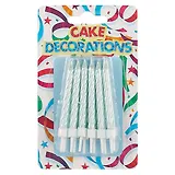 Набор свечей для торта Спираль (12шт) (6см)