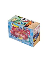 Кубики, Разноцветные кошки, № 1, 6 штук