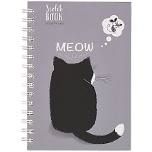 Скетчбук «Meow», 60 листов, А5