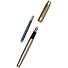 Перьевая ручка Parker, IM Brushed Metal GT, синяя - 1