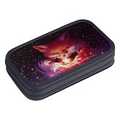 Пенал «The Magic Fox», 2 отделения, ламинированный картон, 19х11 см, OfficeSpace - 1