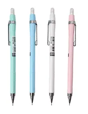 Карандаш механический 0,5мм с ластиком "Mildtone", ассорти, Hatber