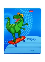 Тетрадь в клетку Hatber, "Мой друг Дино", 12 листов, в ассортименте