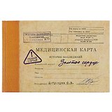 Записная книжка «Медицинская карта. Золотое сердце», 20.5 х 13.5 см