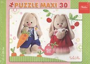 Пазлы maxi 30 элементов А4 Зайка Ми (30П34_11590) (21х29см) (3+) (коробка)
