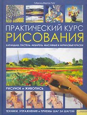 Практический курс рисования. Рисунок и живопись. Техники упражнения и приемы шаг за шагом