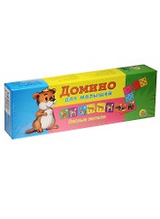Домино для малышей Лесные жители (ИН-0954) (3+) (Рыжий кот)