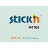 Блок для записей Stick`n Neon notes, голубой, 10.3 х 7.6 см - 1